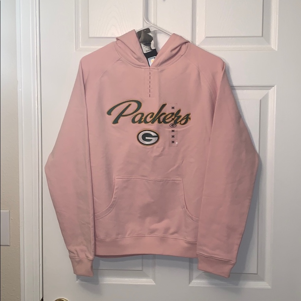 Pink Packers hoodie